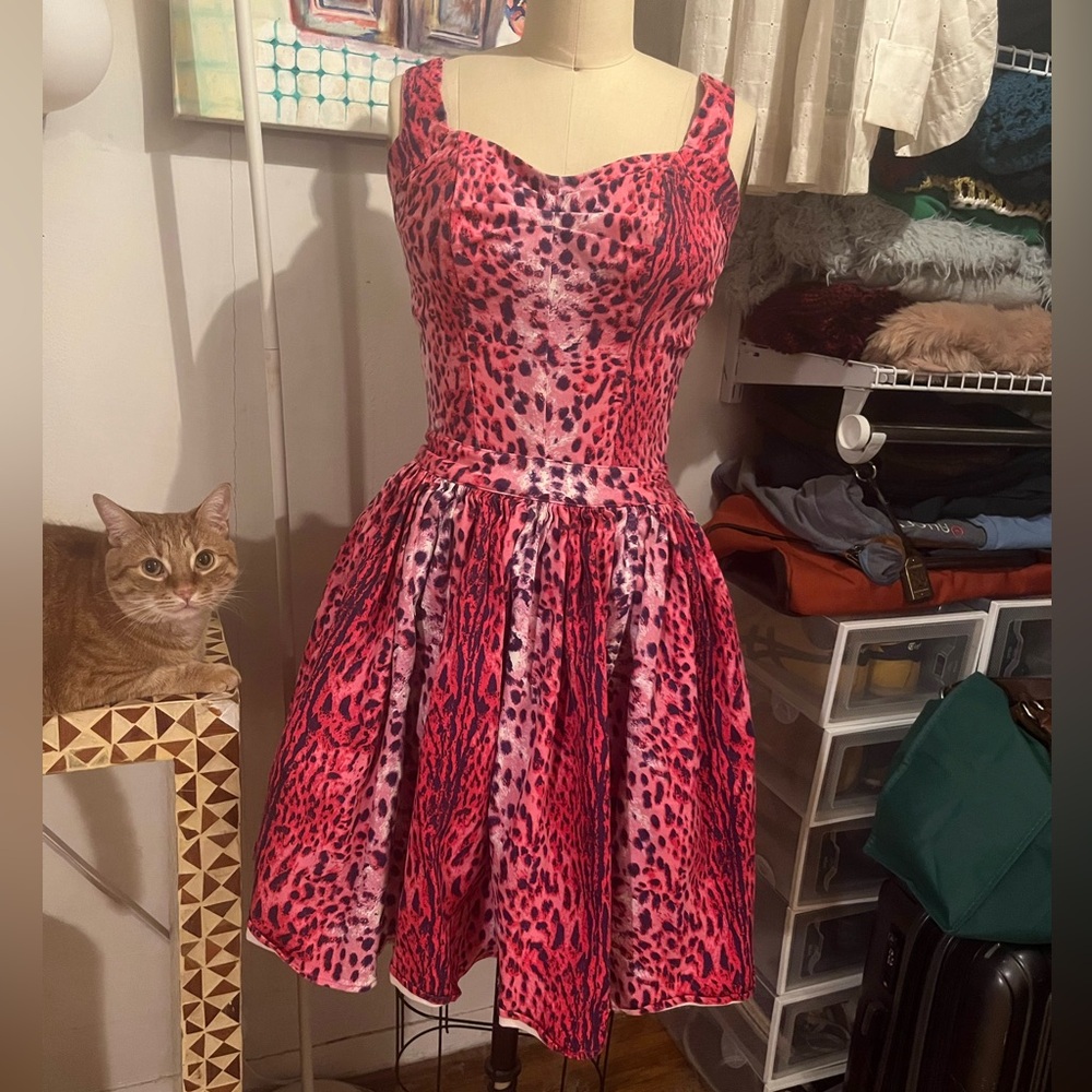 Vixen by Micheline Pitt pinup rockabilly swing skirt set
